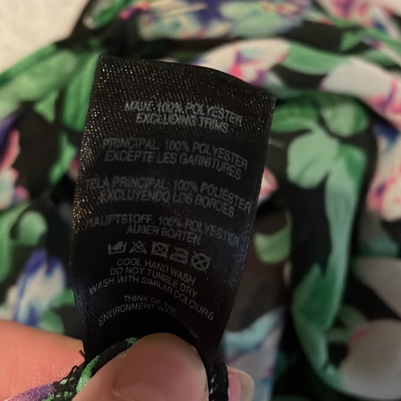 ASOS floral play suit romper size small - Picture 6 of 6